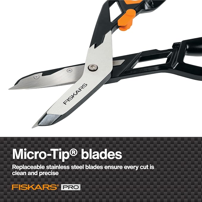 FISKARS PowerArc Easy Action Aluminum Tin Snips - Image 7
