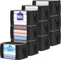 Budding Joy 90 L Large Storage Bags, 10 Pack Clothes Storage Bins Foldable by BuddingJoy-BuildaJoyfulLifeforYou