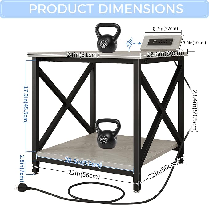 METYERRY Large Printer Stand - Image 3