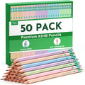 Taja 50 Pack Wood-Cased #2 HB Pencils, Bulk Pre-Sharpened Pencils by Taja