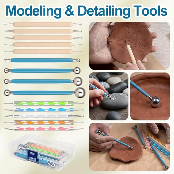 Amrules 14Pcs Dotting Styluses Tools - Image 6