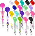 15pcs Colorful Beadable Badge Reels Making Kits by Unknown