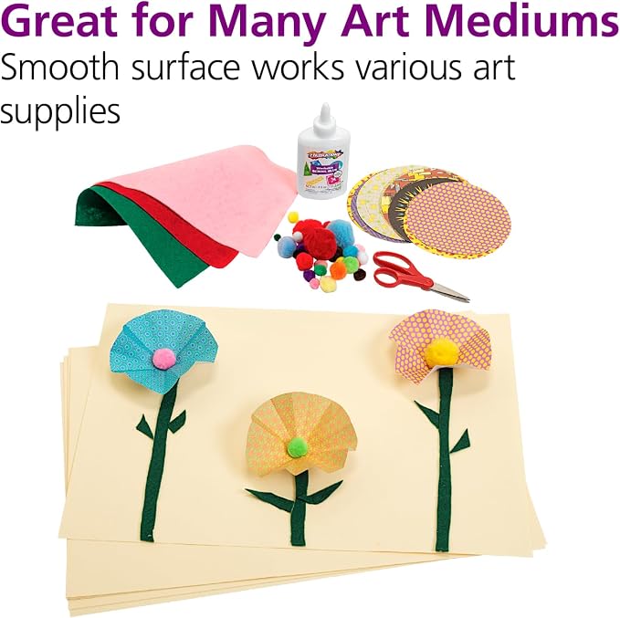 Tagboard, 12 inches x 18 inches, Specialty Paper, School Art Supplies, Art - Image 2