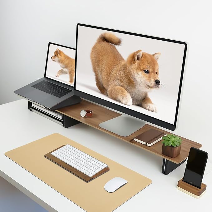 Non-Slip Desk Pad Mat, Leather Desk Mat - Image 4