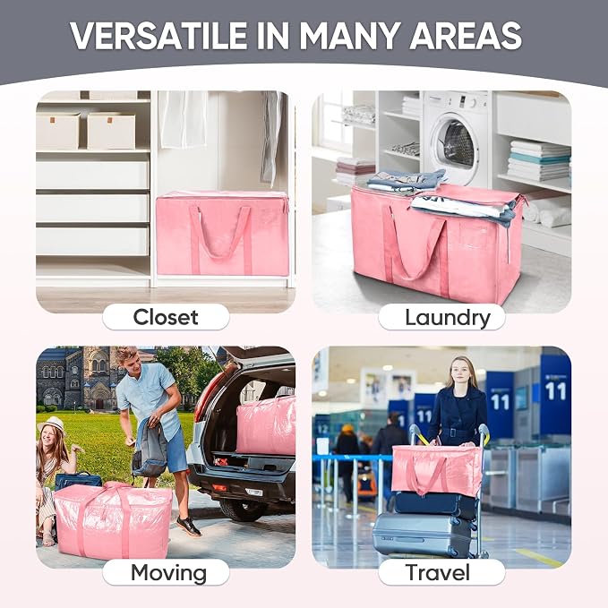 TICONN 8 Pack Extra Large Moving Bags Heavy Duty - Image 9