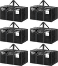 6 Pack Extra Heavy Duty Large Moving Bags by Fygrip
