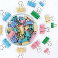 Binder Clips Assorted Sizes, Durable Metal Binder Clips by CREECHWA