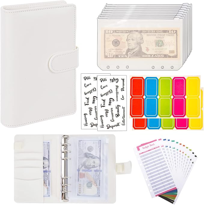 NICOOTH Budget Binder A6 Money Saving Binder - Image 5