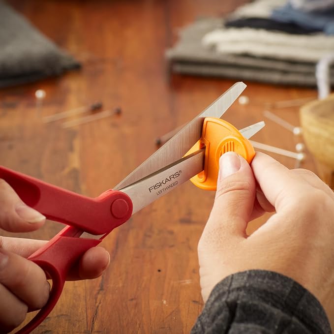 Fiskars Left-Handed Scissors, Precision Cutting - Image 8