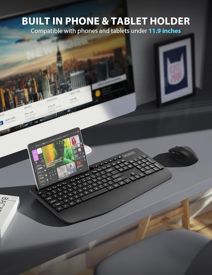 Wireless Keyboard and Mouse Combo - Image 2