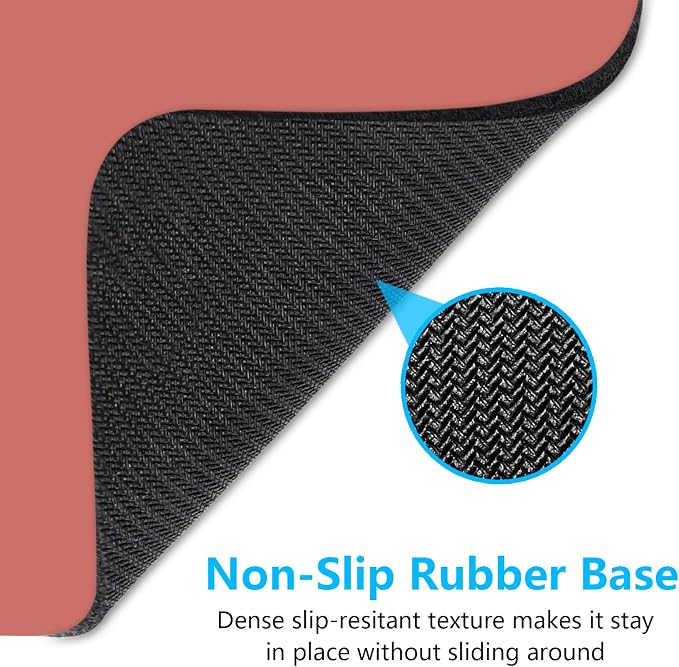 Dapesuom Small Mouse Pad, 6 x 8 Inch Thick Rubber Premium-Textured Non-Slip - Image 6
