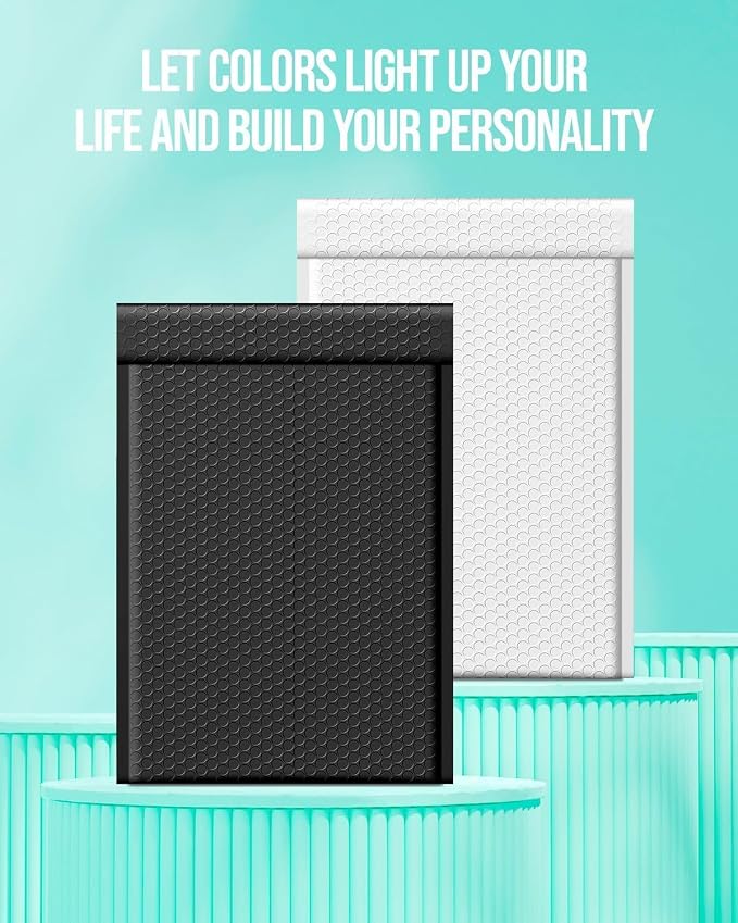 GSSUSA Large Bubble Mailers 10.5x16 Inch 250 Pack White Padded Envelopes - Image 3