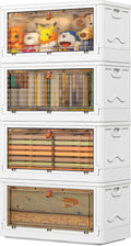 YFXCVSL 4 Tier Plastic Storage Bins by YFXCVSL