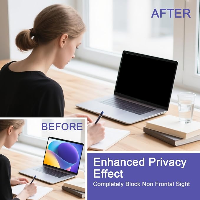 360° Privacy Screen Protector for MacBook Pro 16 Inch, Privacy Screen Filter - Image 5