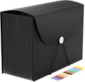 24 Pockets Expanding File Folder, Accordion File Organizer, Document Organizer by TOPCJ