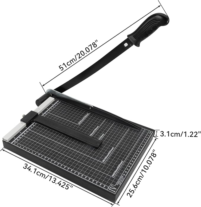 Precision Paper Cutter for A4/B5/A5/B6/B7, 10x13 inches, 70GSM Capacity - Image 2