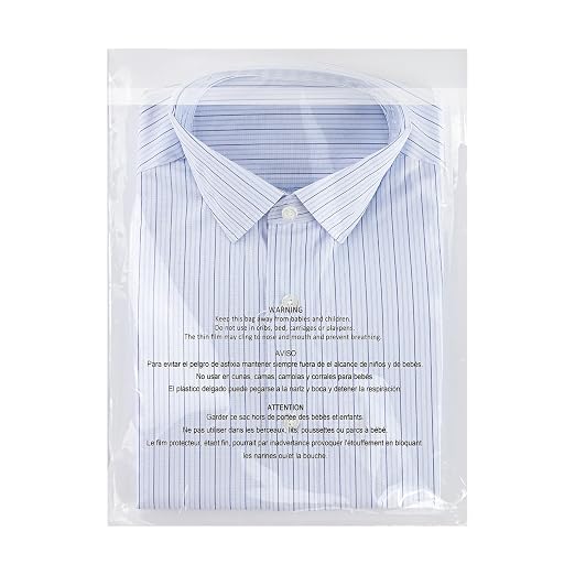 iMailer - 100 Count - 14" x 20" Clear Plastic Poly Bags by iMailer