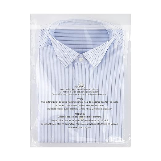 iMailer - 100 Count - 10" x 13" Clear Poly Bags by iMailer