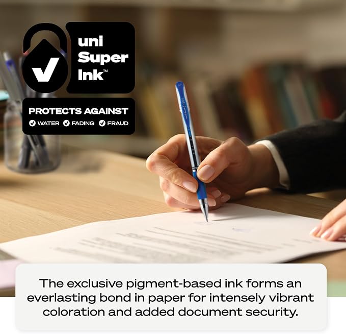 uniball Signo Grip Gel Pen, Medium 0.7 Mm - Image 6
