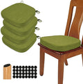 BUYUE Thickened 2.5" Dining Chair Cushions Set of 4, U-Shape High Density Foam by BUYUE