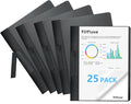 TOTiyea 25 Pack Clear Report Covers by TOTiyea