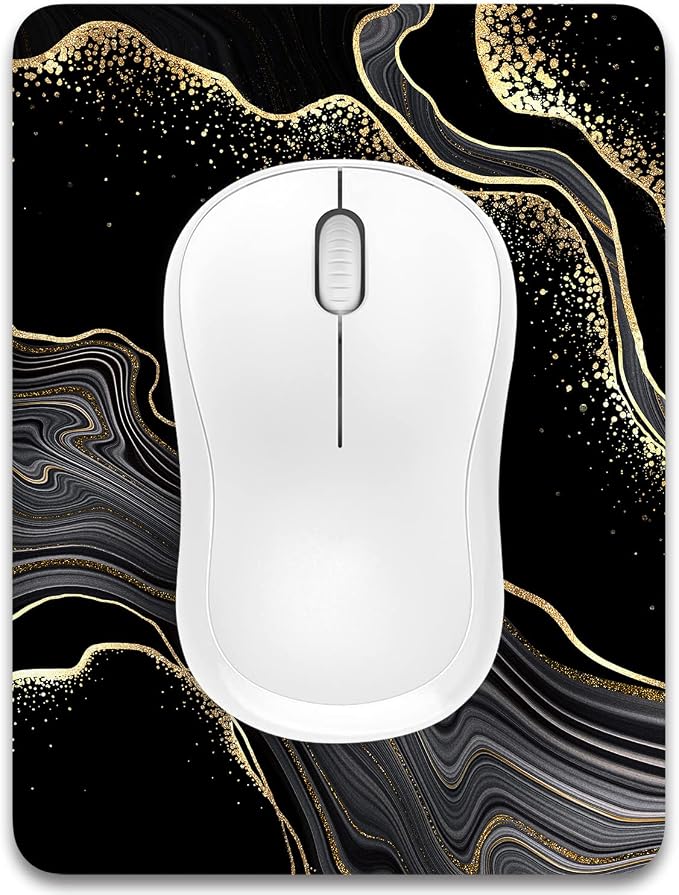 Dapesuom Small Mouse Pad, 6 x 8 Inch Thick Rubber Premium-Textured Non-Slip by Unknown