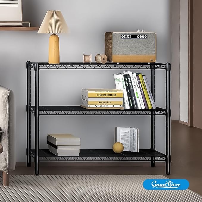 Guan River 3-Shelf Adjustable Metal Wire Shelving, Sturdy and Durable, Storage - Image 7