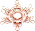 40-Pack Multi-purpose Metal Wire Binder Clip Set, by RuiLing