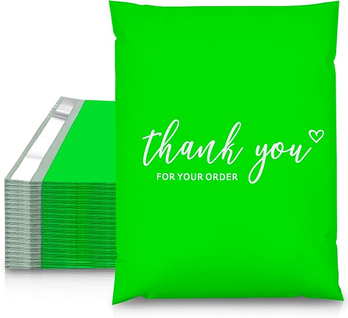 JinRuiKJ Thank You Poly Mailer 14.5x19 Inch 50 PCS, Shipping Bags by JinRuiKJ