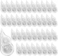 40 Pcs Correction Tape, 39.4 Ft White Wrong Out Tear-Resistant Bulk, Instant by JEFURE