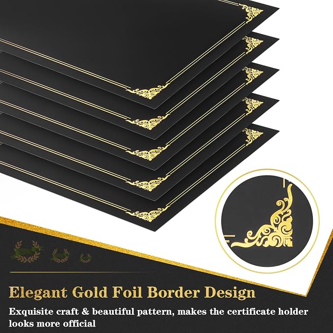 50 Packs Certificate Holders, Diploma Holders, Certificate Folders - Image 3