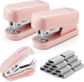 WORKPRO Mini Stapler with Staples, One Staple Remover, 2000 Standard Staples by WORKPRO