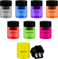 JARLINK 8 Pack Manual Pencil Sharpeners, Dual Holes Colorful Sharpener by JARLINK