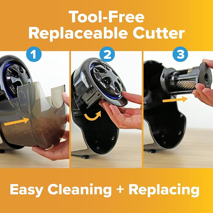 Bostitch Office QuietSharp Electric Pencil Sharpener, Sharpens Standard & - Image 9