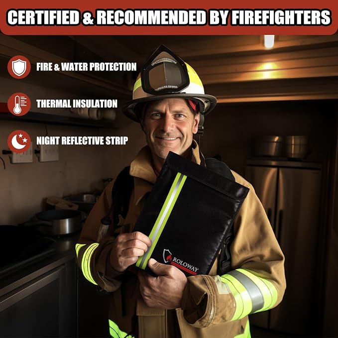 ROLOWAY Fireproof Document Bag - Image 2