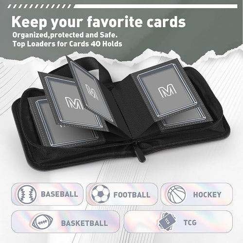 1 Pocket Toploader Binder Holds 40 Cards - Image 2