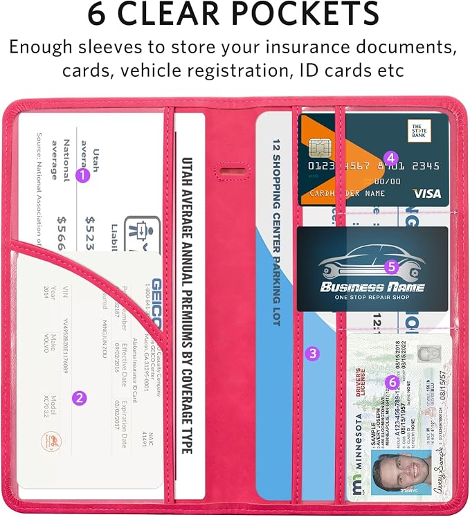 CoBak Car Registration and Insurance Holder - Image 3