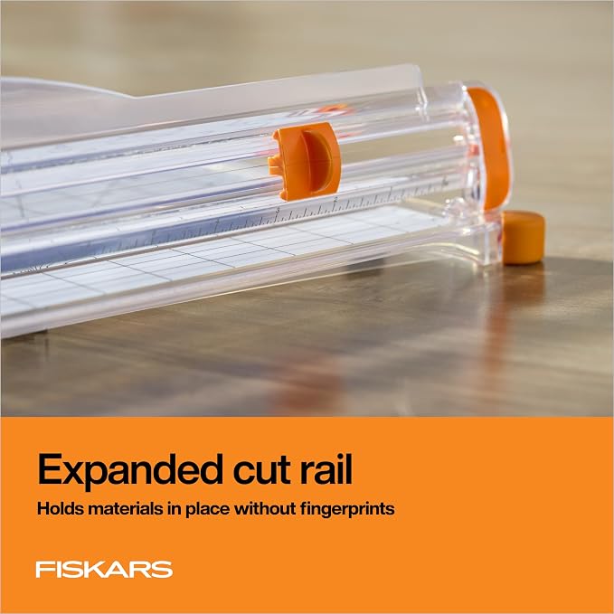 Fiskars Precision Paper Trimmer, Easy and Accurate Crafting Tool, Cuts Straight - Image 5