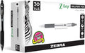 Zebra Pen Z-Grip Retractable Ballpoint Pen, Smooth-Flowing Ink, Fine Point by ZebraPen