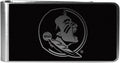 Siskiyou Sports NCAA Unisex Black and Steel Money Clip by Siskiyou