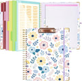 Ospelelf Clipboard with Storage 8.5 X 11，Padfolio Organizer, Spiral Portfolio by OspelelfOfficeSupplies