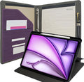 3 Ring Portfolio with iPad Holder, Business Padfolio with Clipboard & Rotating by EPADFOLIOS