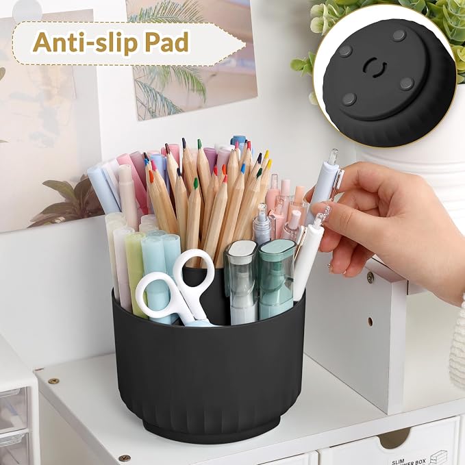 SKYDUE 360 Degree Rotating Pencil Pen Holder - Image 3