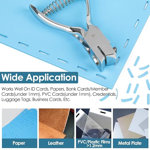 MROCO Hole Punch Heavy Duty One Slot Badge Punch - Image 2