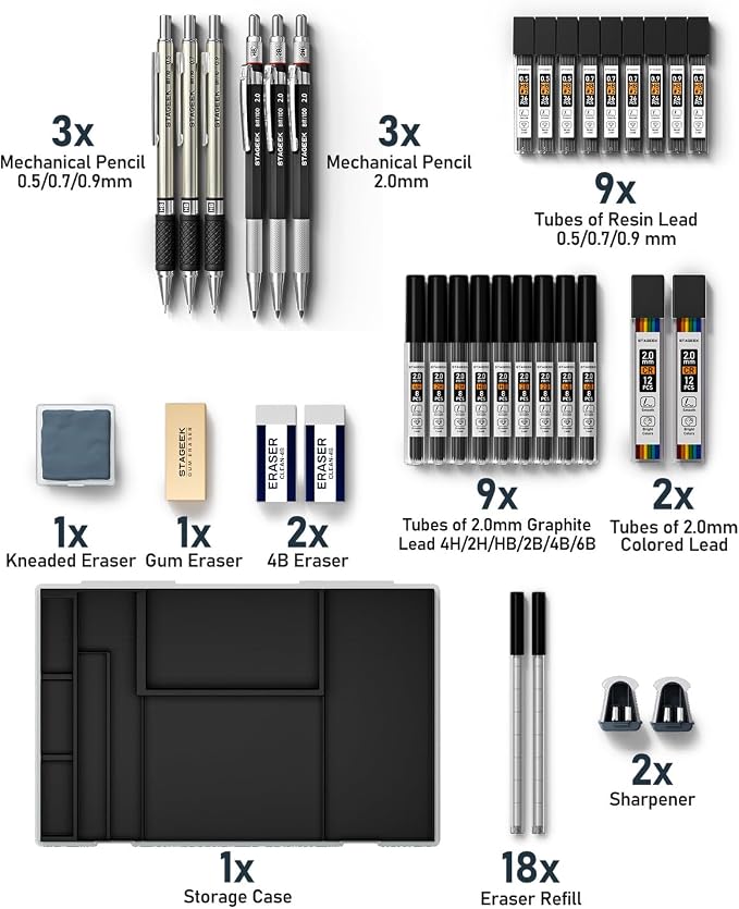 STAGEEK Mechanical Pencil Set - Image 7