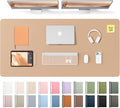 YSAGi Leather Desk Pad Protector, Office Desk Mat, Large Mouse Pad, Non-Slip PU by YSAGi