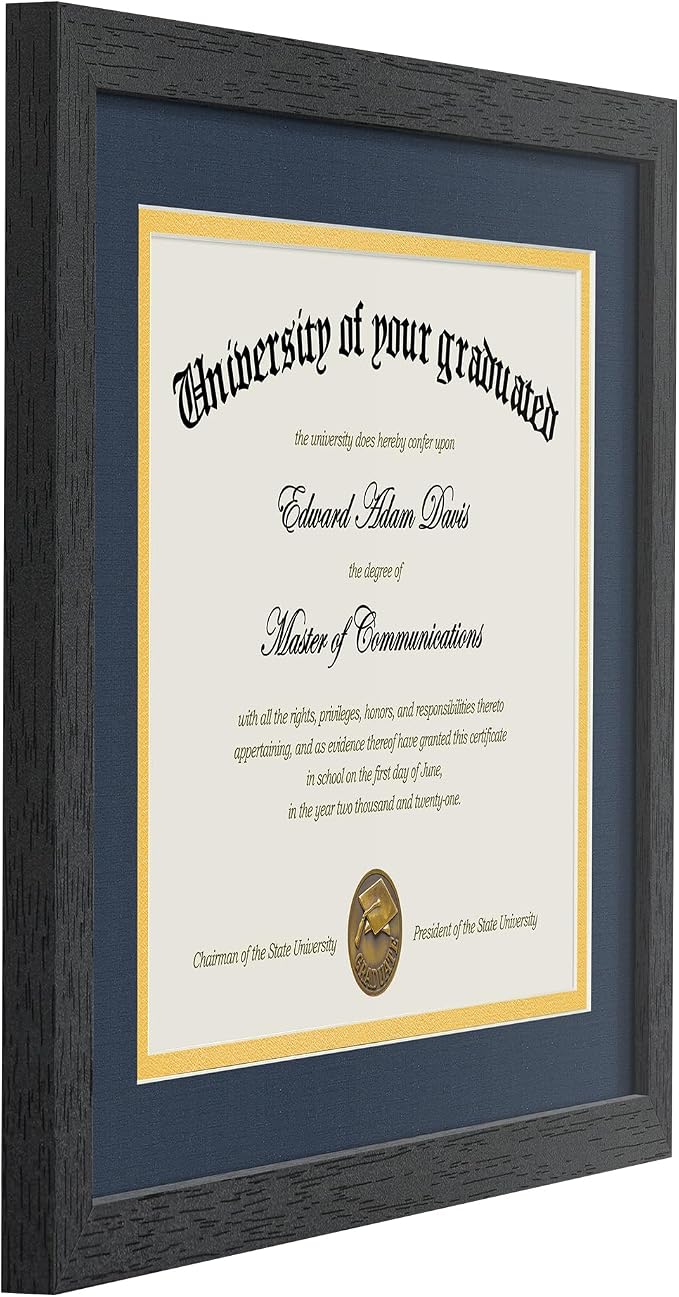 upsimples 11x14 Diploma Frame Certificate Degree Document Frame - Image 7