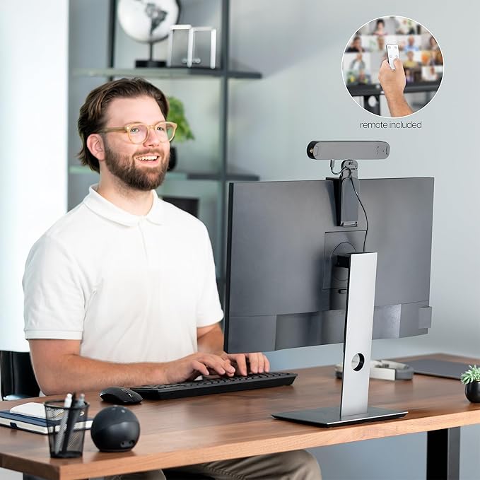 Life Finds Webcam Light for Streaming on Monitor or Laptop, Freestanding Video - Image 3