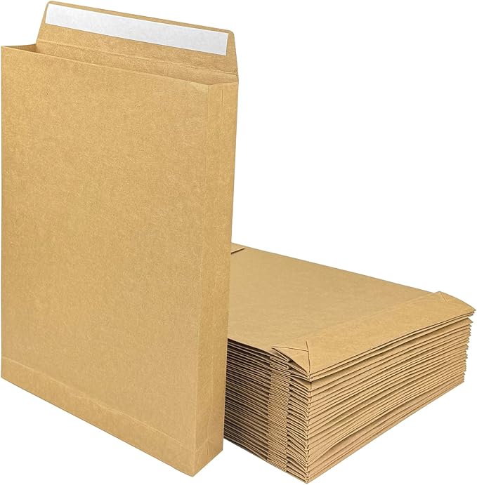 Large Expandable Envelopes, 25 Pack 9.3x 13" Big Mailing Envelopes | Self Seal - Image 7