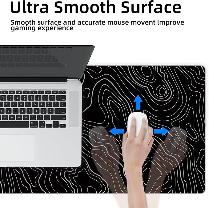 Galdas Mouse Pad For Gaming, XXL XL Large Mouse Mat Long Extended MousePad Desk - Image 5